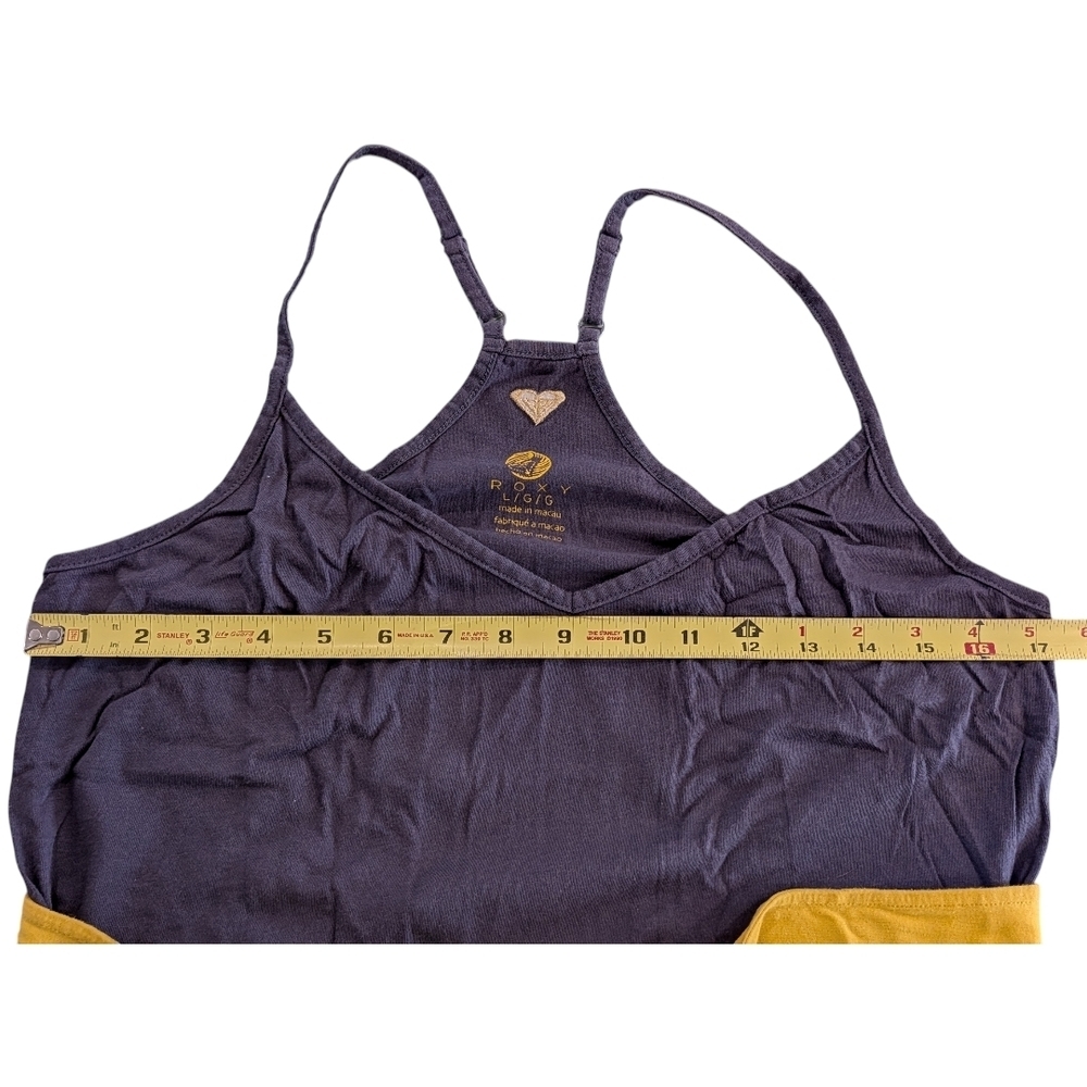 Roxy Swim Coverup with Bold Yellow Belt - Picture 5 of 6